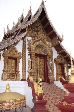 Tayland. Chiang Mai. Şehrin güzel bir manzarası.