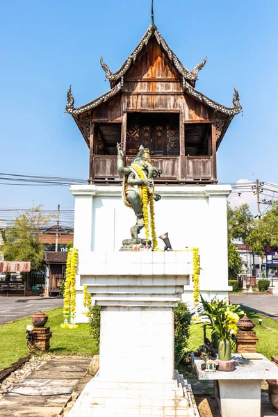 Thaiföld Chiang Mai Vagyok Gyönyörű Kilátás Városra — Stock Fotó