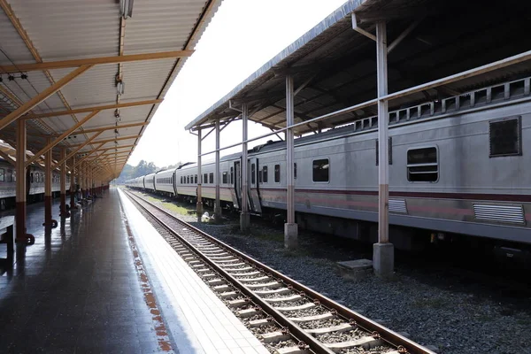 Thailandia Chiang Mai Una Vista Della Stazione Ferroviaria Della Città — Foto Stock