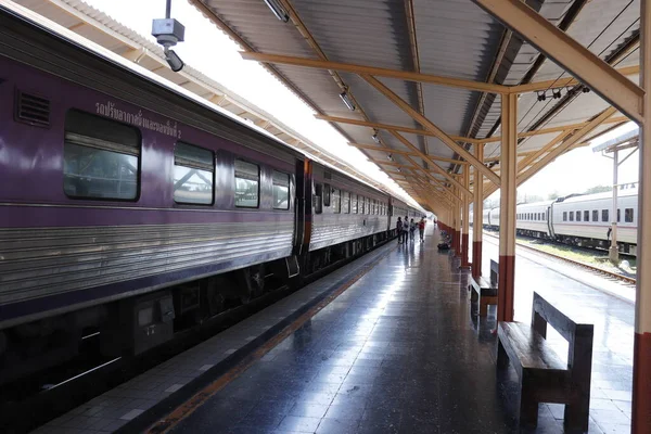 Tailandia Chiang Mai Una Vista Estación Tren Ciudad — Foto de Stock