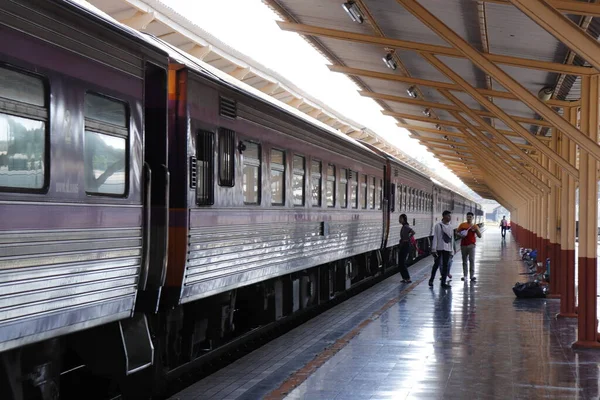 Tailandia Chiang Mai Una Vista Estación Tren Ciudad — Foto de Stock