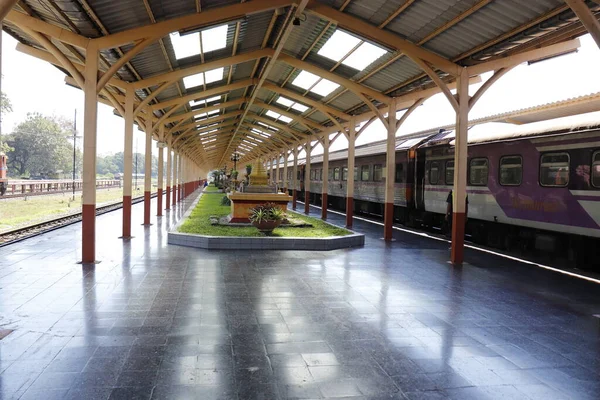 Tailandia Chiang Mai Una Vista Estación Tren Ciudad — Foto de Stock