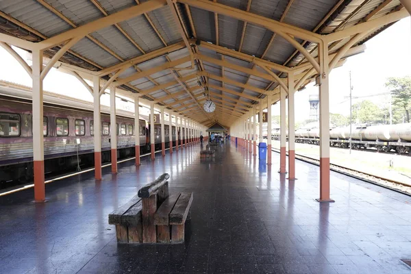 Tailandia Chiang Mai Una Vista Estación Tren Ciudad — Foto de Stock