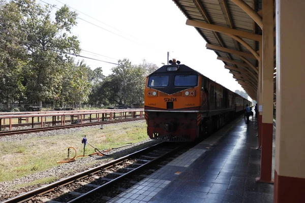 Thailandia Chiang Mai Una Vista Della Stazione Ferroviaria Della Città — Foto Stock