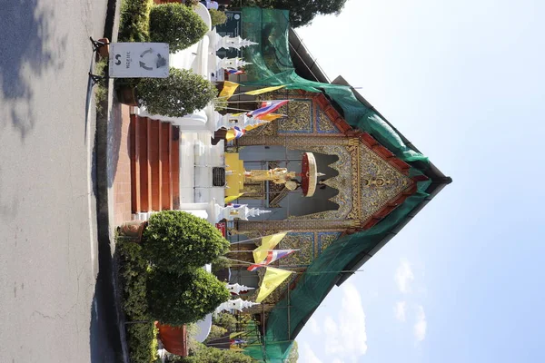 Tailandia Chiang Mai Una Vista Templo Budista —  Fotos de Stock