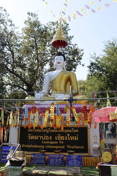 Tailandia Chiang Mai Una Vista Templo Budista — Foto de Stock