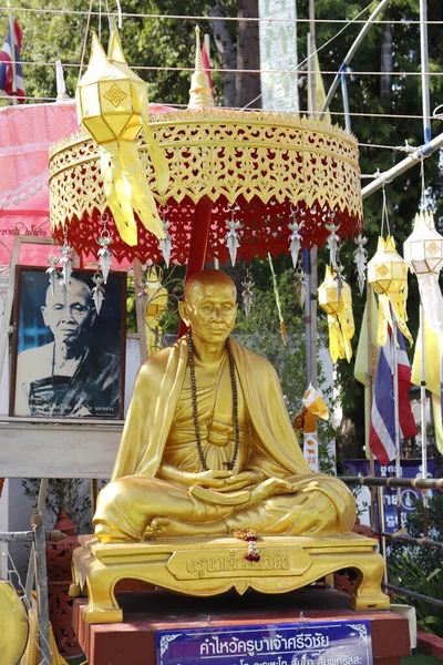 Thailand Chiang Mai Ein Blick Auf Einen Buddhistischen Tempel — Stockfoto