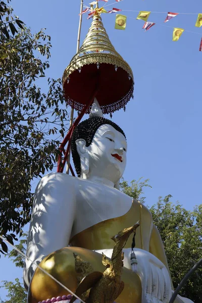Таїланд Чан Мей Вид Буддійський Храм — стокове фото