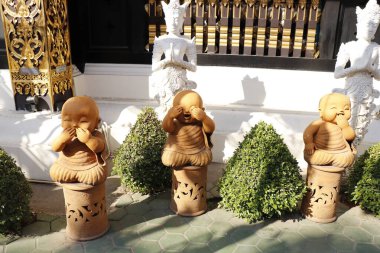 Tayland. Chiang Mai. Şehrin güzel bir manzarası.