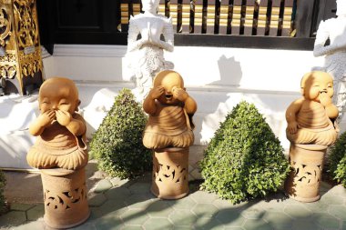 Tayland. Chiang Mai. Şehrin güzel bir manzarası.