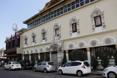 Tayland. Chiang Mai. Şehrin güzel bir manzarası.