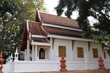 Tayland. Chiang Mai. Şehrin güzel bir manzarası.