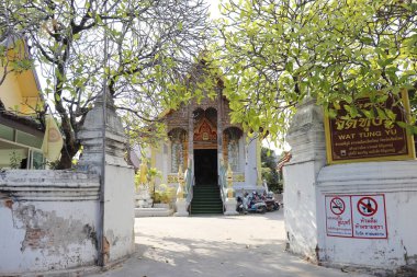 Tayland. Chiang Mai. Şehrin güzel bir manzarası.