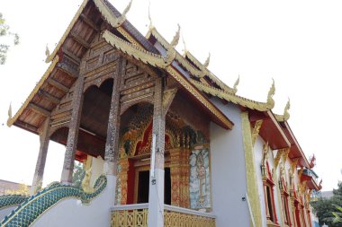 Tayland. Chiang Mai. Şehrin güzel bir manzarası.