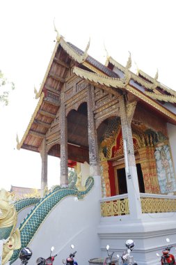 Tayland. Chiang Mai. Şehrin güzel bir manzarası.