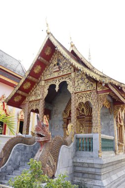Tayland. Chiang Mai. Şehrin güzel bir manzarası.