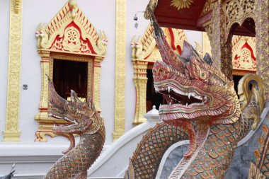 Tayland. Chiang Mai. Şehrin güzel bir manzarası.