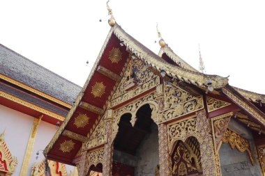 Tayland. Chiang Mai. Şehrin güzel bir manzarası.