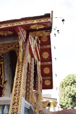 Tayland. Chiang Mai. Şehrin güzel bir manzarası.