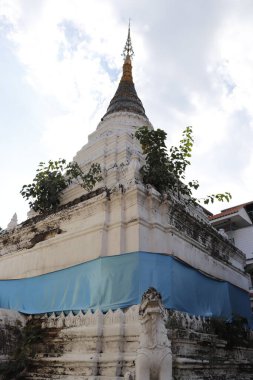 Tayland. Chiang Mai. Şehrin güzel bir manzarası.