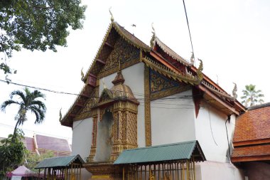 Tayland. Chiang Mai. Şehrin güzel bir manzarası.