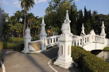 Tayland. Chiang Mai. Şehrin güzel bir manzarası.