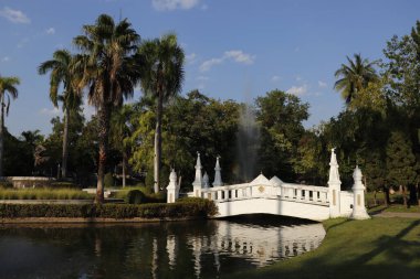 Tayland. Chiang Mai. Şehrin güzel bir manzarası.