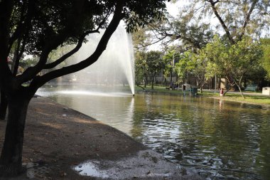 Tayland. Chiang Mai. Şehrin güzel bir manzarası.