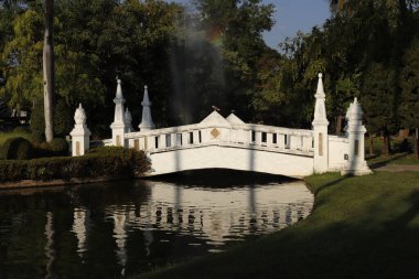 Tayland. Chiang Mai. Şehrin güzel bir manzarası.