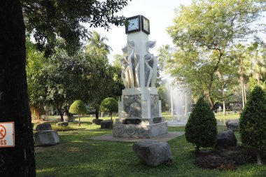 Tayland. Chiang Mai. Şehrin güzel bir manzarası.