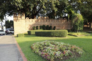 Tayland. Chiang Mai. Şehrin güzel bir manzarası.