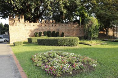 Tayland. Chiang Mai. Şehrin güzel bir manzarası.