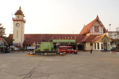 Tayland. Chiang Mai. Şehrin güzel bir manzarası.