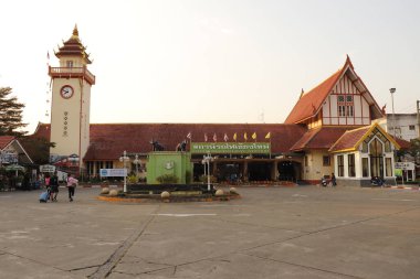 Tayland. Chiang Mai. Şehrin güzel bir manzarası.