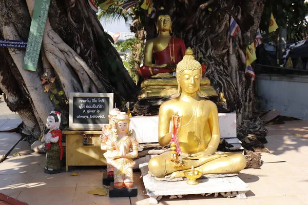 Tailândia Chiang Mai Uma Bela Vista Cidade — Fotografia de Stock