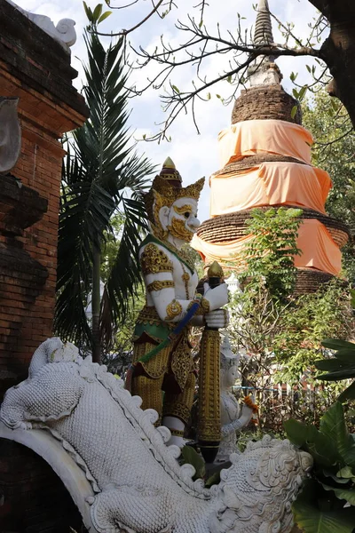 Tayland Chiang Mai Şehrin Güzel Bir Manzarası — Stok fotoğraf