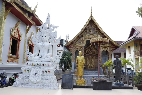 Tailândia Chiang Mai Uma Bela Vista Cidade — Fotografia de Stock