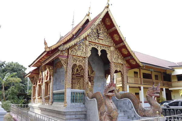 Tailândia Chiang Mai Uma Bela Vista Cidade — Fotografia de Stock