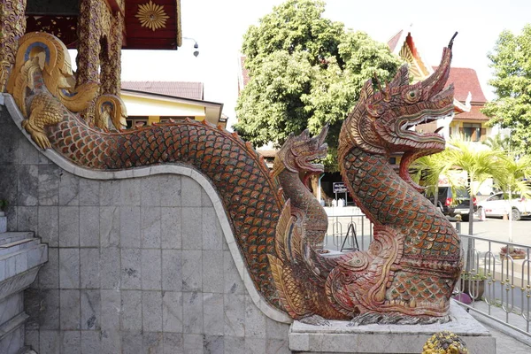 Thaiföld Chiang Mai Vagyok Gyönyörű Kilátás Városra — Stock Fotó