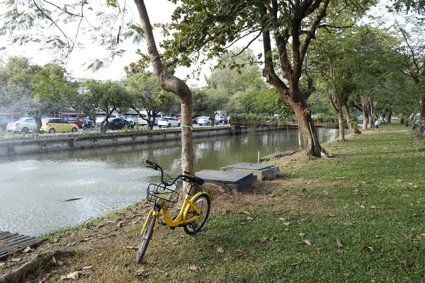 Tailândia Chiang Mai Uma Bela Vista Cidade — Fotografia de Stock