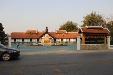 Tayland. Chiang Mai. Şehrin güzel bir manzarası.