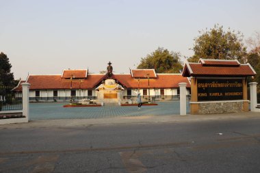 Tayland. Chiang Mai. Şehrin güzel bir manzarası.