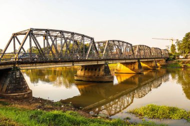 Tayland. Chiang Mai. Şehrin güzel bir manzarası.