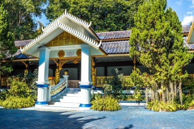 Tayland. Chiang Mai. Budist Tapınağı manzarası.