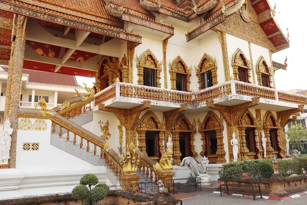 Thajsko Chiang Mai Budhistický Chrám Města — Stock fotografie