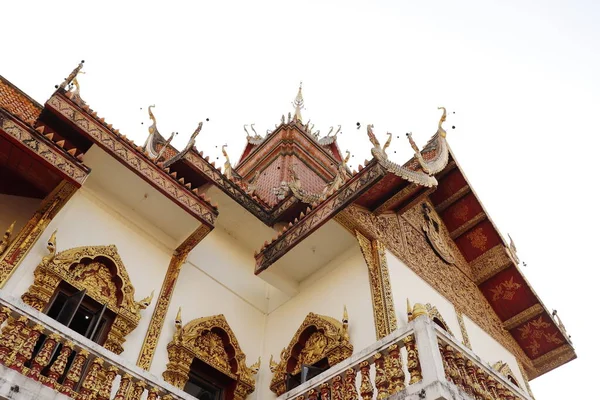 Tayland Chiang Mai Bir Budist Tapınağı — Stok fotoğraf