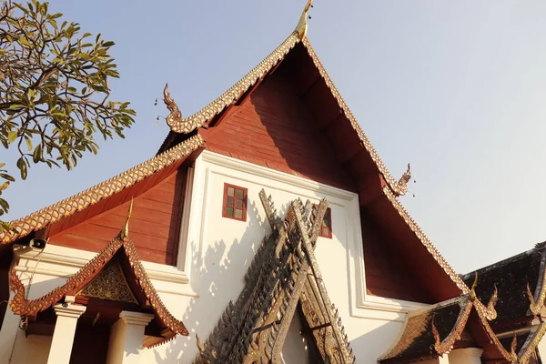 Thajsko Chiang Mai Budhistický Chrám Města — Stock fotografie