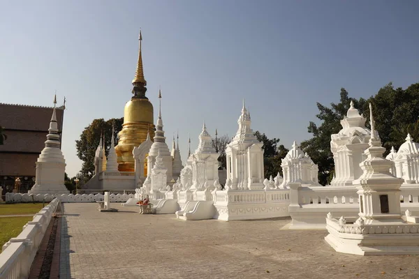 Tayland Chiang Mai Bir Budist Tapınağı — Stok fotoğraf