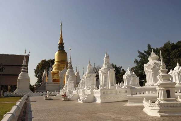 Tailandia Chiang Mai Templo Budista Ciudad — Foto de Stock