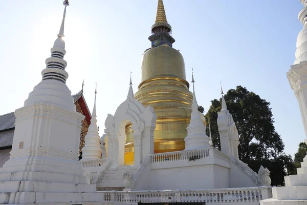 Thailand Chiang Mai Ein Buddhistischer Tempel — Stockfoto